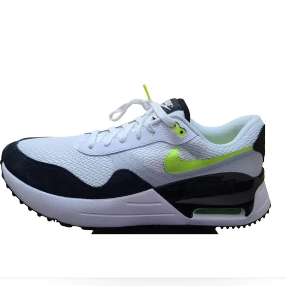 Nike Air Max SYSTM Men's Running Shoes Volt Green/Yellow - Picture 2 of 6